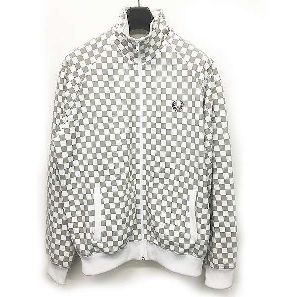 フレッドペリー FRED PERRY チェック柄 トラックジャケット ジャージ 