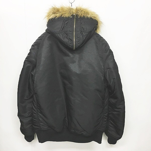 シュプリーム SUPREME 14AW Flight Satin N-2B Parka フライト 