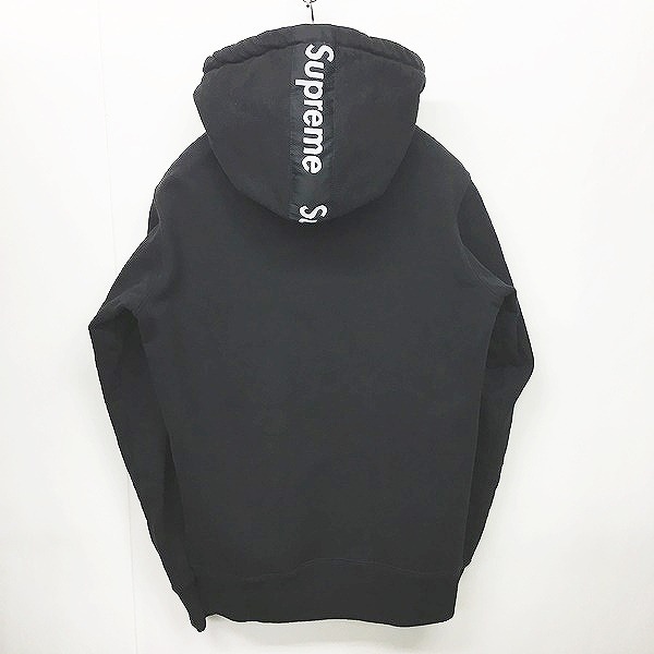 シュプリーム SUPREME 14AW Logo Tape Zip Up Hoodie ロゴテープジップ 