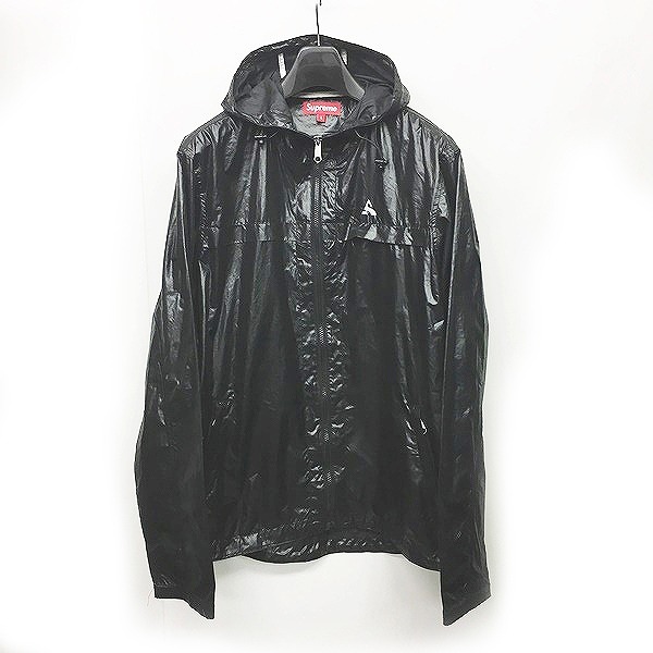 シュプリーム SUPREME ナイロンパーカー ナイロンジャケット 長袖 黒 