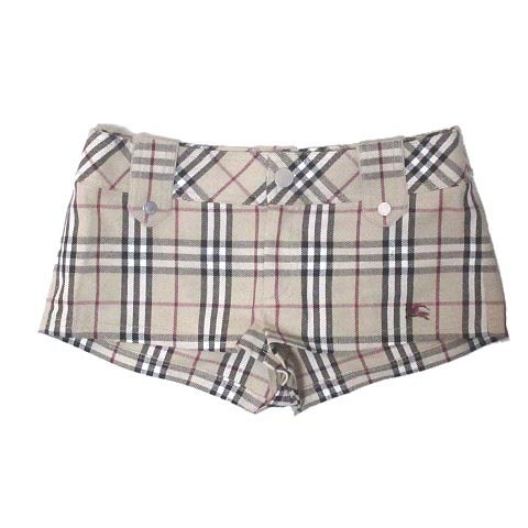 バーバリーブルーレーベル BURBERRY BLUE LABEL ノバチェック ショート 