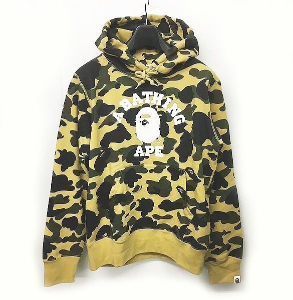 未使用品 アベイシングエイプ A BATHING APE 1ST CAMO COLLEGE 