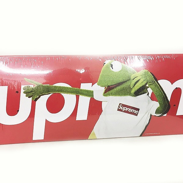 未使用品 シュプリーム SUPREME 08SS Kermit the frog Skateboard Deck  