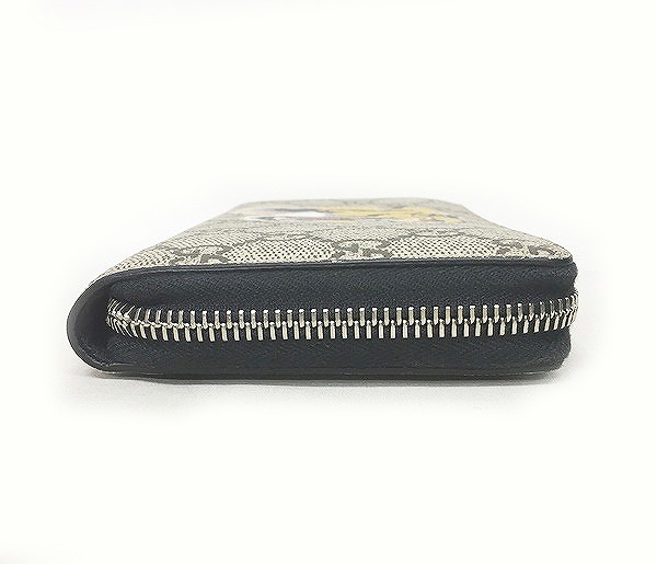グッチ GUCCI 美品 18SS GG柄 GGスプリーム タイガー 長財布 ロング 