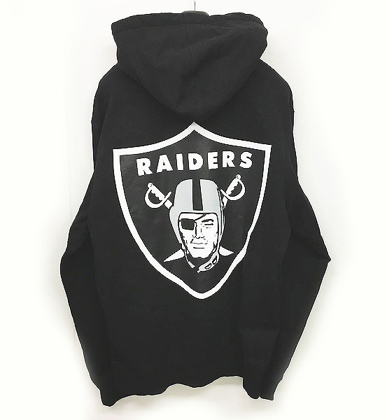 シュプリーム SUPREME 19SS NFL Raiders 47 Brand Hooded Sweatshirt 