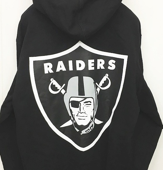 シュプリーム SUPREME 19SS NFL Raiders 47 Brand Hooded Sweatshirt  