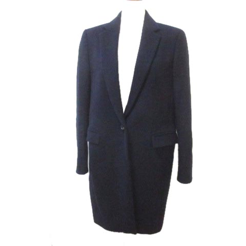 アイシービー Icb チェスターコート ウール 紺 ネイビー 9 X レディース 049 ベクトルパーク