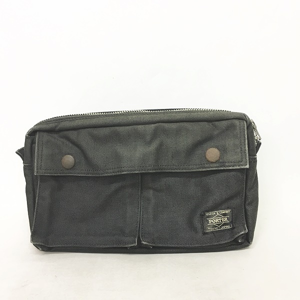 ポーター Porter スモーキー ウエストバッグ ボディバッグ 灰 グレー 0408 メンズ レディース 049 ベクトルパーク ポーター Porter スモーキー ウエストバッグ ボディバッグ 灰 グレー 0408 メンズ レディース 049 ベクトルパーク
