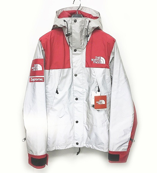 supreme north face reflective