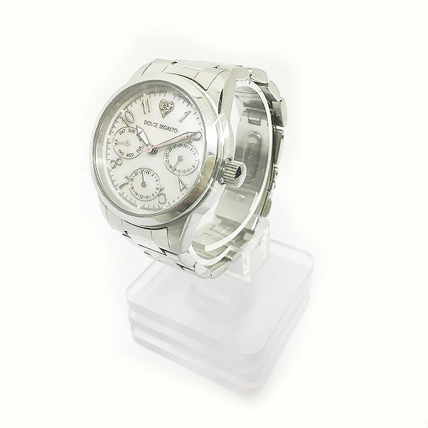 Dolce Segreto ドルチェセグレート 腕時計 リストウォッチ アナログ クオーツ シルバー 銀 0630 レディース 049 ベクトルパーク