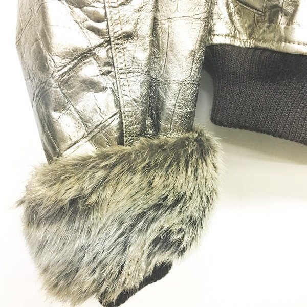 エンポリオアルマーニ EMPORIO ARMANI レザージャケット 革ジャン