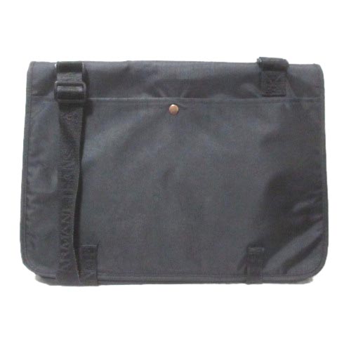 アルマーニ ジーンズ Armani Jeans メッセンジャーバッグ ショルダーバッグ 黒 ブラック X メンズ 049 ベクトルパーク