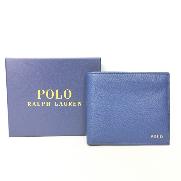 未使用品 ポロ ラルフローレン POLO RALPH LAUREN 二つ折り財布 