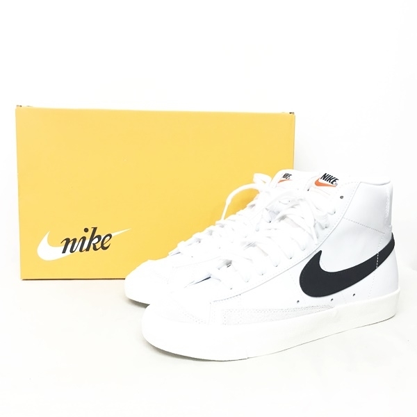未使用品 ナイキ Nike Blazer Mid 77 Vintage ブレーザー レザー スニーカー ホワイト 7 5 25 5cm Bq6806 100 0921 メンズ 049 ベクトルパーク