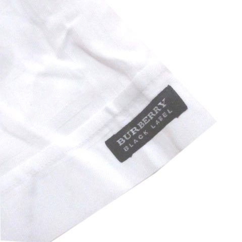 バーバリーブラックレーベル BURBERRY BLACK LABEL 白シャツ