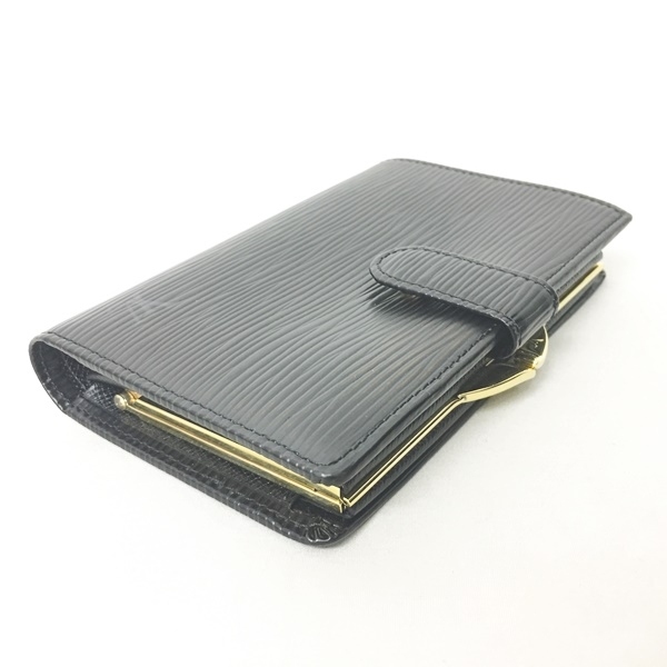 LOUIS VUITTON ポルト モネ ヴィエノワ エピ ブラック ルイヴィトン LOUIS VUITTON エピ ポルトモネ ビエ ヴィエノワ 二