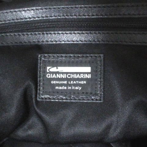 ジャンニキャリーニ Gianni Chiarini リュックサック レザー デイパック 黒 ブラック X メンズ レディース 049 ベクトルパーク