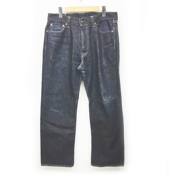 桃太郎ジーンズ Momotaro Jeans 銅丹特濃クラシックストレート G019 Mz デニムパンツ ジーンズ コインケース付き 赤耳 インディゴブルー 青 W32 1110 メンズ 049 ベクトルパーク