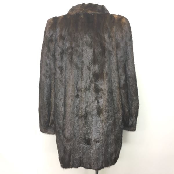 MG Sable FUR 美品 ミンクファー コート ジャケット ロング 毛皮 