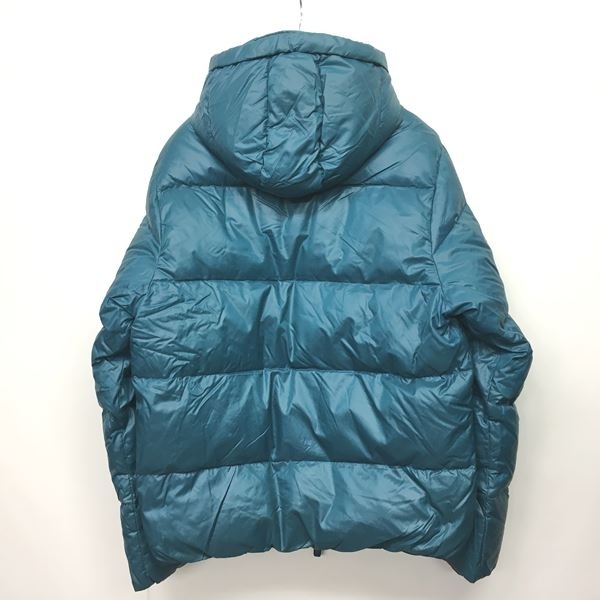 デュベティカ Duvetica Vega ダウンジャケット ダウンコート ナイロン フード 青緑 系 46 Ibs 12 メンズ 049 ベクトルパーク