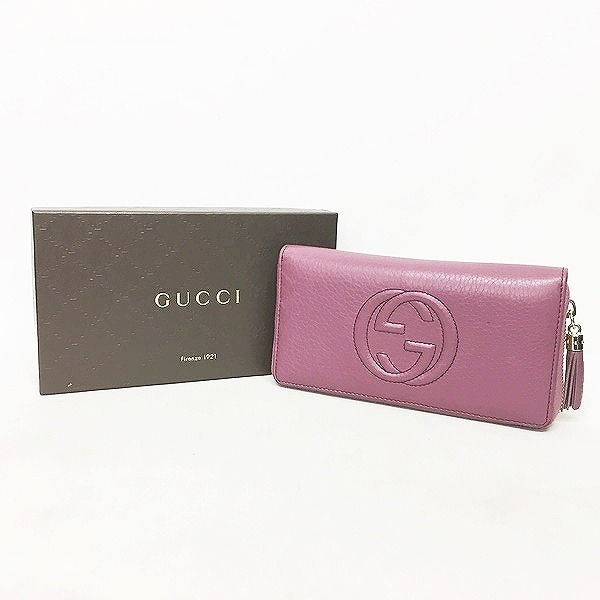 グッチ GUCCI ソーホー インターロッキング 長財布 303004 ラウンド 
