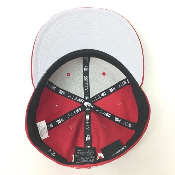 シュプリーム SUPREME × ニューエラ コラボ 20SS 1M Metallic Box Logo New Era Cap キャップ 帽子 ボックスロゴ 刺繍 赤 レッド 7 1/2 59.6cm 1210 メンズ 新品特価品 【未使用品】 supreme BOXロゴキャップ 20SS 7 1/2 キャップ