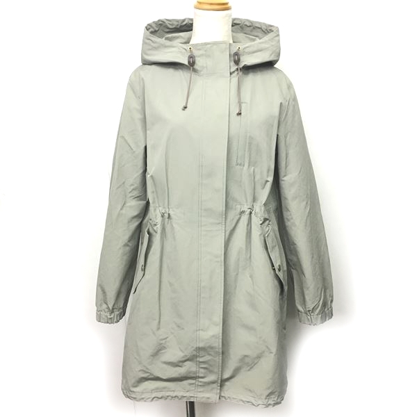 マッキントッシュフィロソフィー Mackintosh Philosophy 美品 ローズバッド Rose Bud 別注 コラボ モッズコート ミリタリージャケット ロング コットン カーキ グリーン 系 38 Rrr 1226 レディース 049 ベクトルパーク