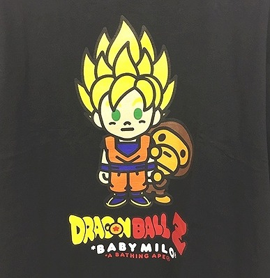 アベイシングエイプ A BATHING APE x ドラゴンボール DRAGONBALL Z 美 