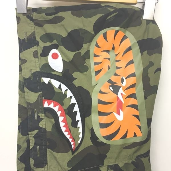 アベイシングエイプ A BATHING APE 美品 シャーク シャツジャケット 