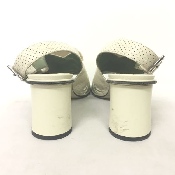 GUCCI ストーン装飾 サンダル　サイズ37 グッチ GUCCI 19SS サンダル チャンキーヒール ラインストーン