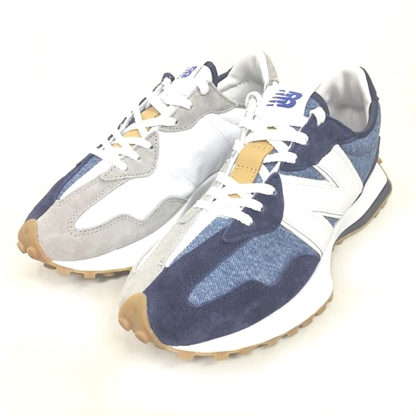 未使用品 ニューバランス New Balance X リーバイス Levi S コラボ Ms327 Lva スニーカー シューズ ローカット ネイビー グレー 系 8 5 26 5cm 0111 メンズ 049 ベクトルパーク
