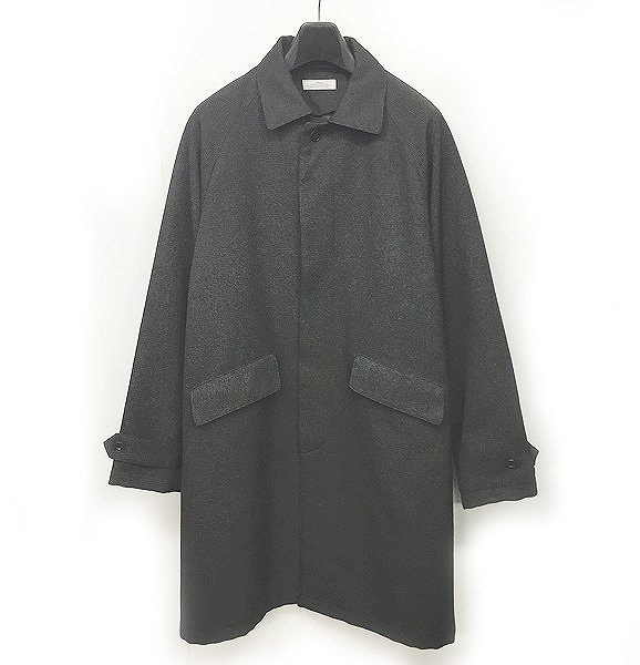 ジャーナルスタンダード レリューム Journal Standard Relume ステンカラーコート ロングコート 千鳥柄 比翼 チャコールグレー 灰 M Ibs92 0116 メンズ 049 ベクトルパーク