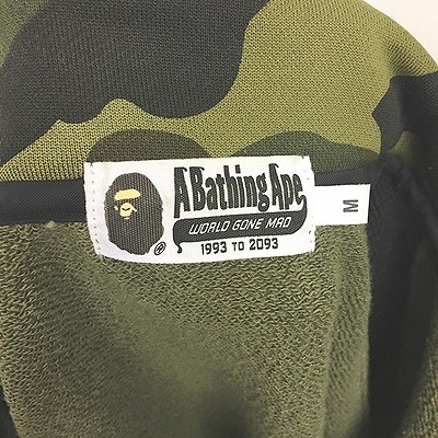 アベイシングエイプ A BATHING APE トラックジャケット ジャージ カモ 