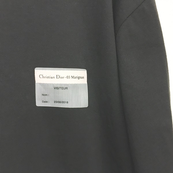 ディオールオム Dior HOMME 19SS ビジターパッチTシャツ カットソー  