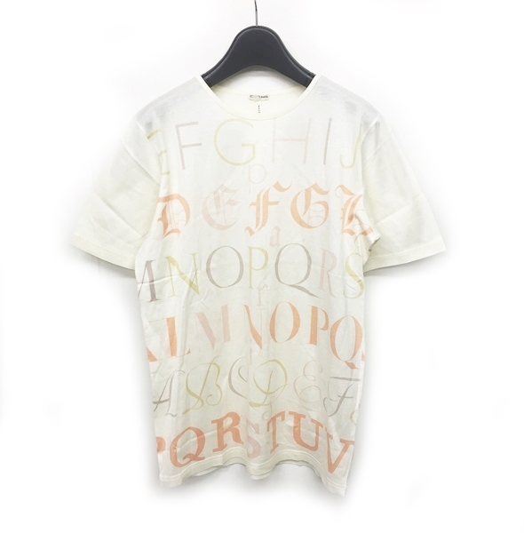エルメス HERMES マルジェラ期 アルファベット Tシャツ カットソー 