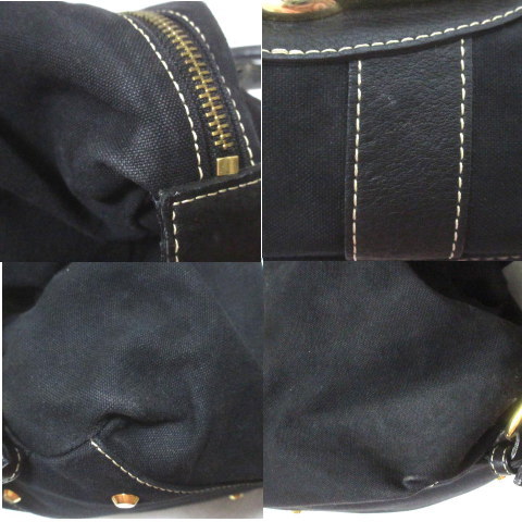 【新品同様】ヴィヴィアンウエストウッド ボストンバッグ レザー オーブ ロゴ 黒 Vivienne Westwood（ボストンバッグ ・ ブラック/黒色系）の