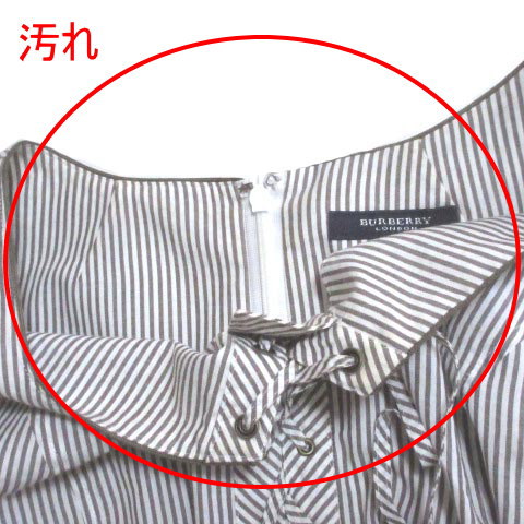 バーバリー ロンドン BURBERRY LONDON ワンピース ストライプ 