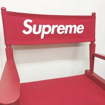 supreme ディレクターズチェア 赤 19SS シュプリーム 売り払っ