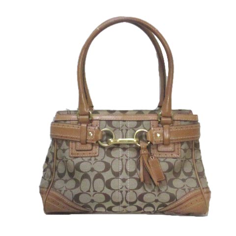 コーチ COACH 10507 ハンドバッグ シグネチャーミディアムキャリオール 