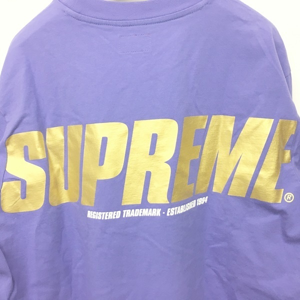 シュプリーム SUPREME 19FW Trademark L/S Top Tシャツ カットソー 
