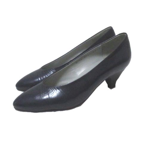 ハナエモリ Hanae Mori パンプス ヒール 紺 ネイビー 22 5cm Rrr X レディース 049 ベクトルパーク ハナエモリ Hanae Mori パンプス ヒール 紺 ネイビー 22 5cm Rrr X レディース 049 ベクトルパーク