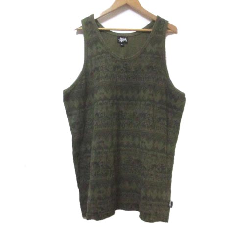 ステューシー タンクトップ L オールドステューシー】Stussy ブラック