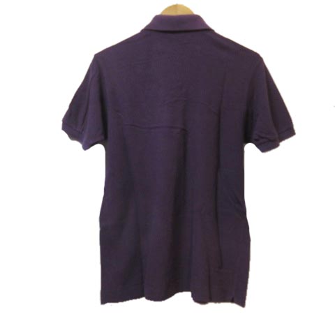 ラコステ LACOSTE ポロシャツ 半袖 L1212X 紫 パープル ワン