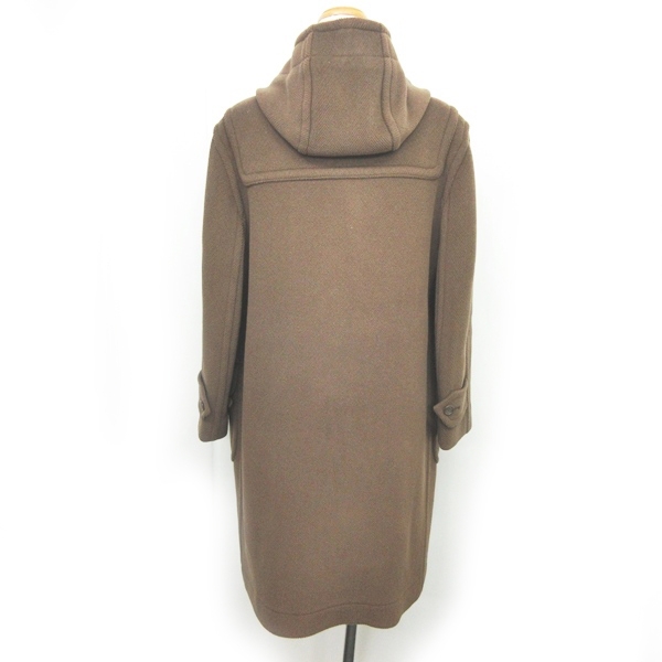 オールドイングランド Old England 英国製 ダッフルコート ジャケット ロング ウール フード 茶 ブラウン Ecr3 0414 レディース 049 ベクトルパーク
