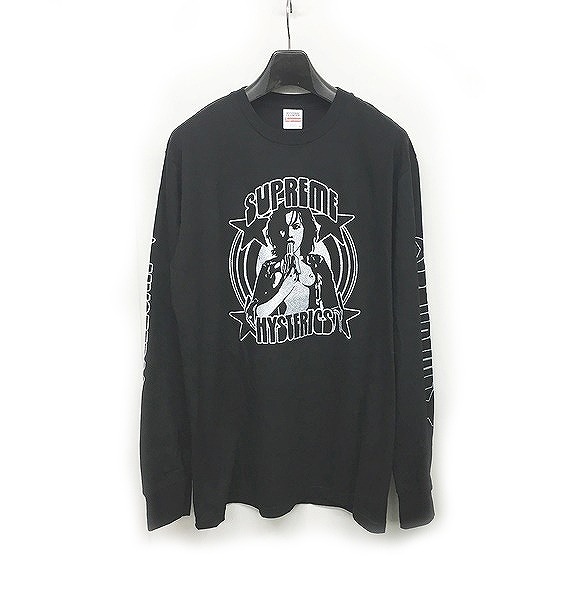 Supreme HYSTERIC GLAMOUR 長袖Tシャツ ブラック - 長袖 