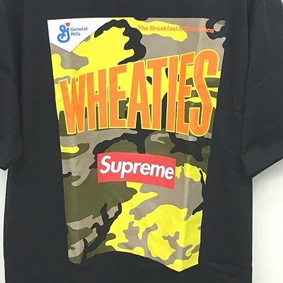 シュプリーム SUPREME x ウィーティーズ Wheaties 新品同様 21SS T