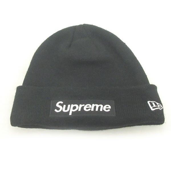 シュプリーム SUPREME × ニューエラ 16FW New Era Box Logo Beanie 