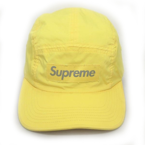シュプリーム Supreme 16ss Printed 3m Reflective Logo Camp Cap キャンプキャップ 帽子 リフレクティブロゴ イエロー 黄 0413 メンズ 049 902104100019 ベクトルパーク