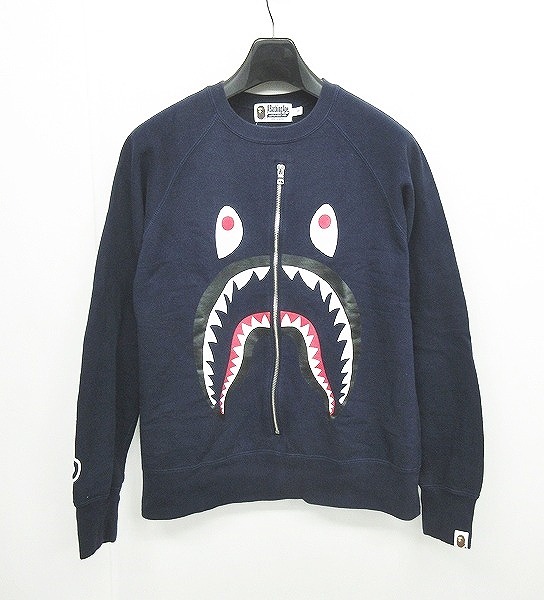 APE シャーク トレーナー A Bathing Ape シャークデザイン トレーナー