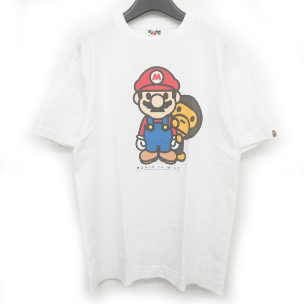 アベイシングエイプ A BATHING APE BAPE x スーパーマリオ コラボ T 